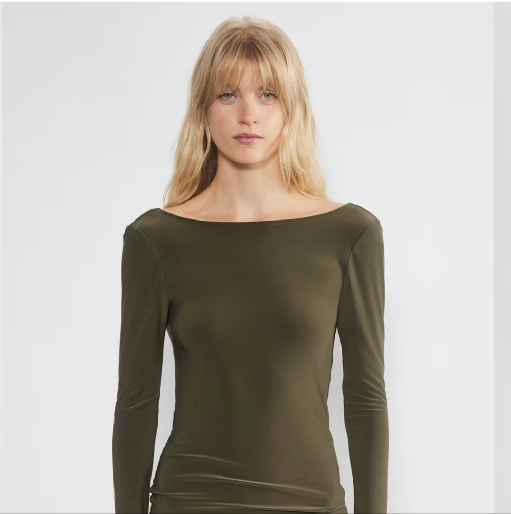 Aritzia Keziah Boatneck Top Small
